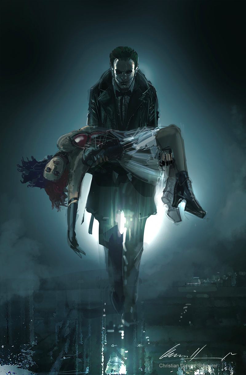 Illustration for article titled Here's Some Suicide Squad Concept Art That Will Be Starring in Your Nightmares Tonight